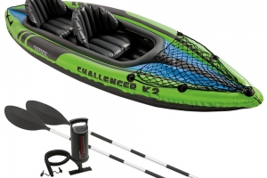 Intex Schlauchboot Aufblasbares Kajak Boot Challenger K2