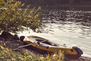 Das aufblasbare Schlauchboot